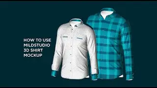 How to use mildstudio 3d Shirt mockup
