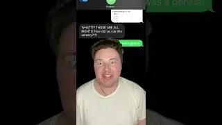 Texting Random Numbers!📱😂: I&rsquo;m A GENIUS!!!🤓 #comedy #funny #text #prank #questionai