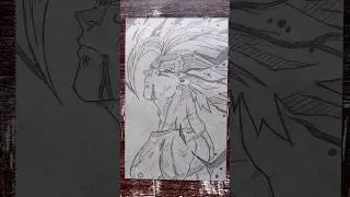 Drawing of Gohan Beast😈#shorts #art #anime #drawing #animedrawing #gohanbeast #gokumui #dbs #dbs2