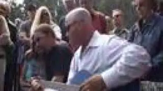Dave White Sings at Doug Harrington's Memorial