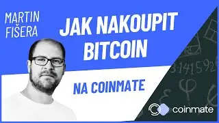 Jak nakoupit bitcoin na Coinmate - Martin Fi&scaron;era