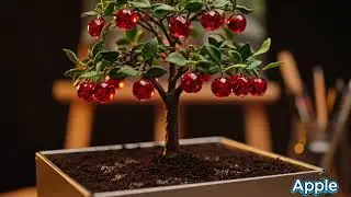 ASMR | Crystal Fruit Trees: Nature&rsquo;s Most Magical Transformation 🌱✨
