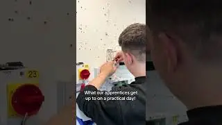 What our apprentices get up on a practical day #firesecurity #skillsforsecurity #fyp #apprenticship