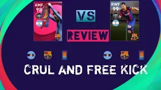 Normal messi is BEST🔥curl and free kick test iconic vs normal《messi》