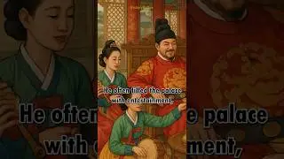 Безумный король и его любимая дама🥀Трагический конец Ёнсангуна и леди Ён -История от Ри #Корея