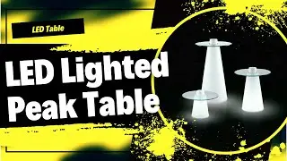 Shine Bright: Discover the Magic of Colorfuldeco LED Lighted Peak Table!