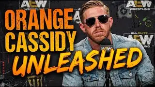 Orange Cassidy (full press interview) hilarious! 😆 #aew