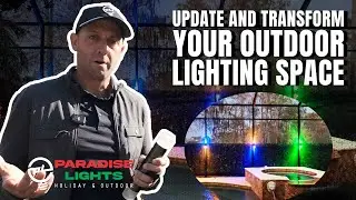 ✨How we Update and transform your outdoors lighting space💡