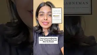 Thinking fast and slow by Daniel Kahneman #booktube #personalgrowth #booktubetbr #books