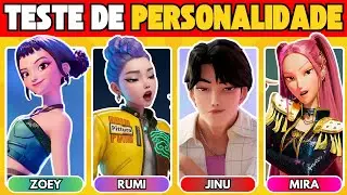 Quem Voc&ecirc; Seria em GUERREIRAS DO K-POP? 🎤🔥 | Teste de Personalidade | Detona Quiz