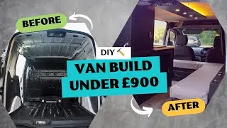 My luxury micro camper for under &pound;1000 (HUGE SOLAR PANEL) off grid living van life