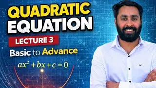 Cube Roots of Unity & Cubic Equations | Lecture 3 | Basic to Advance | JEE Maths | Yogender Singh 