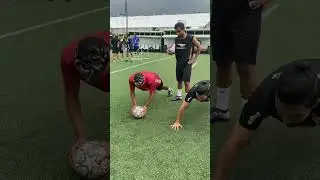 DESAFIO DAS EMBAIXADINHAS ⚽️ #futebol #desafiodefutebol #challenge #football