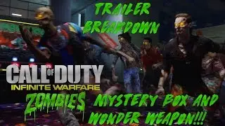 Infinite Warfare Zombies Trailer Breakdown [Mystery Box & Wonder Weapons] Zombies in Space Land