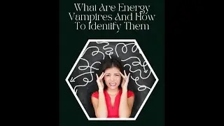 Energy Vampires! #lifecoachingwithurmil #selfapproval #motivation #lovingtheoutcometoyourstory