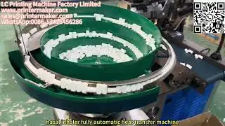 nasal inhaler stick fully automatic heat transfer machine