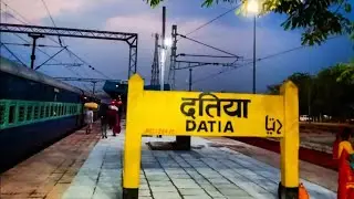 DAA। Datia railway station। Datia। #DAA #railway