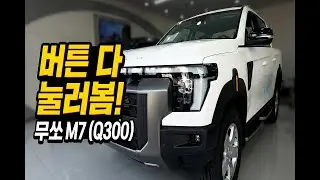 무쏘 (Q300) 버튼 다 눌려봤습니다 :)