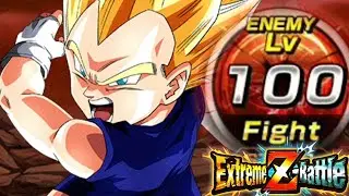 ⚠️*LEVEL 100!* PHY VEGETA JR. EXTREME Z BATTLE - DBZ DOKKAN BATTLE
