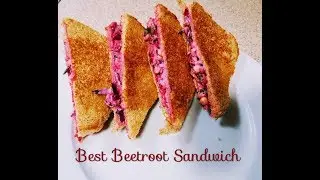 Best Beetroot Sandwich | Healthy Beetroot Sandwich | Kids special sandvich | Episode 120