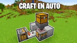 MINECRAFT 🔥 COMMENT faire un CRAFTEUR AUTOMATIQUE ! *FABRICATEUR AUTO* 💯