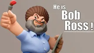 Jack Black As Bob Ross