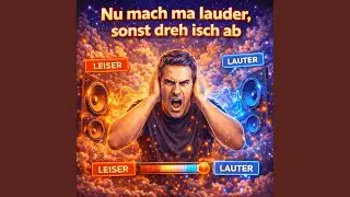 Nu mach ma lauder, sonst dreh isch ab