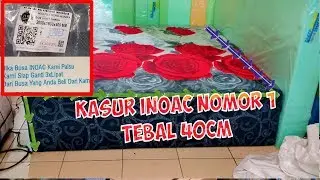 Kasur inoac tebal 40cm ukuran 200x180x40 atau ukuran nomor 1
