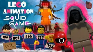 LEGO МУЛЬТФИЛЬМ ИГРА В КАЛЬМАРА 1 | LEGO SQUID GAME Stop motion | Squid Game | LEGO Squid Game |