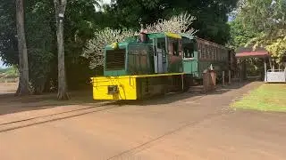 The Kauai Plantation Railway Sugar Cane Train Lihue Kauai Hawaii!!! 2023
