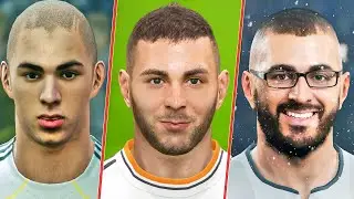 🔥 Benzema in Every PES ( 2005 - 2023 ) 😱✅ Evoluton of PES | Fujimarupes