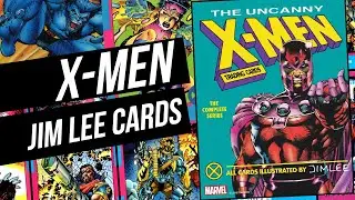 X-Men Jim Lee 1992 Trading Cards Book - Flipthrough & Review