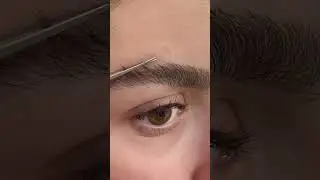 A small trim goes a long way 😍 Using ArteStile Brow Scissors 🫶🏽 #beautytools #brows #browscissor