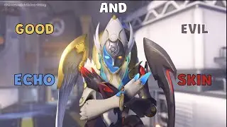 GOOD AND EVIL Echo Skin showcase | Overwatch 2