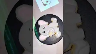 Cute Elephant Cookie Decorated with Royal Icing 🐘 | Satisfying Time-Lapse