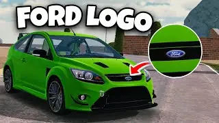Ford Realistic Logo Easy Tutorial | Car Parking Multiplayer 