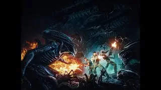 Гиганты под землёй Aliens FireTeam Elite.