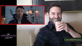 Tobey Maguire Rea&ccedil;&atilde;o Trailer Homem aranha sem volta pra casa !!