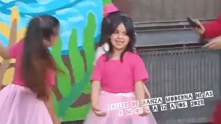 Cierre de ciclo talleres de danza moderna 2025. Escuela de danza armonia y otras artes.