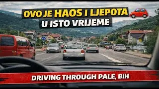 Scenic Bosnia Drive 🇧🇦 | Pale Mountain Roads & Countryside 4K