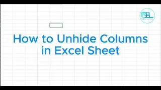 How to unhide columns in excel sheet | 2 Tricks only | #exceltips #exceltricks