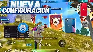 SENSIBILIDAD PARA PEGAR TODO ROJO 🔥❤️ + CONFIGURACI&Oacute;N iphone 👑 Free Fire 2025 8 plus/11/13 pro Max