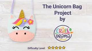 Unicorn Shoulder Bag &ndash; Easy Sewing Tutorial for Kids | Craftorama