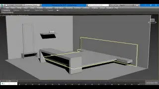 Tutorial on Modeling, Texturing & Lighting a 3D Stylish Bedroom in 3dsmax using Vray ( Part 1 )