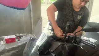 Motowolf CP Holder Installation - ADV 160