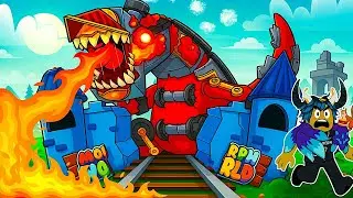 THE INFECTED TRAIN is HERE... Can I Survive Morph World&rsquo;s Craziest Update?!