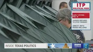 2022 Texas primary: Early voting starts Feb. 14; primary goes on despite gerrymandering concerns