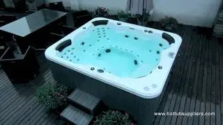 The Dynasty Spa Touch Smart 5 Seater Balboa Hot Tub Exclusive To Hot Tub Suppliers Of Leicester