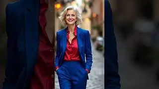 Best Color combinations for women over 60 #elegantstyle #colour #over60 #styleover50