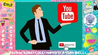 Free to Use Call to Action - Subscribe, Like, and Bell Button | No Copyright Intro and End Screen